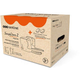 Kit moteur de portail deux battants - SCS SENTINEL - SimplyOpen 2 - Jusqu'a 200 kg par vantail et 5 metres max