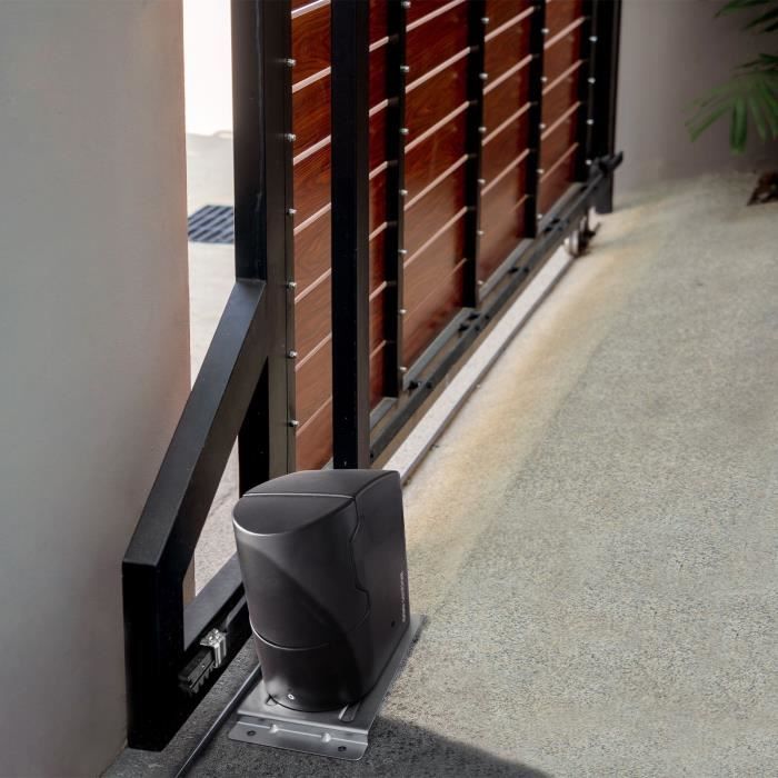 Kit moteur de portail coulissant - SCS SENTINEL - SimplyOpen 3 - A crémailleres - Jusqu'a 400 kg et 5 metres max