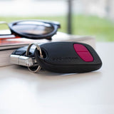 Télécommande 2 canaux - SCS SENTINEL - SimplyControl - Fuschia, portée 40m, fréquence 433.92 MHz, pile lithium CR2032 incluse