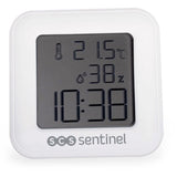 Thermometre-hygrometre - SCS SENTINEL - ThermoHygro - Intérieur - Affichage heure, alarme, hygrométrie, température