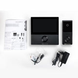 Interphone vidéo connecté filaire - SCS SENTINEL - VisioWifi - Vision nocturne - Noir