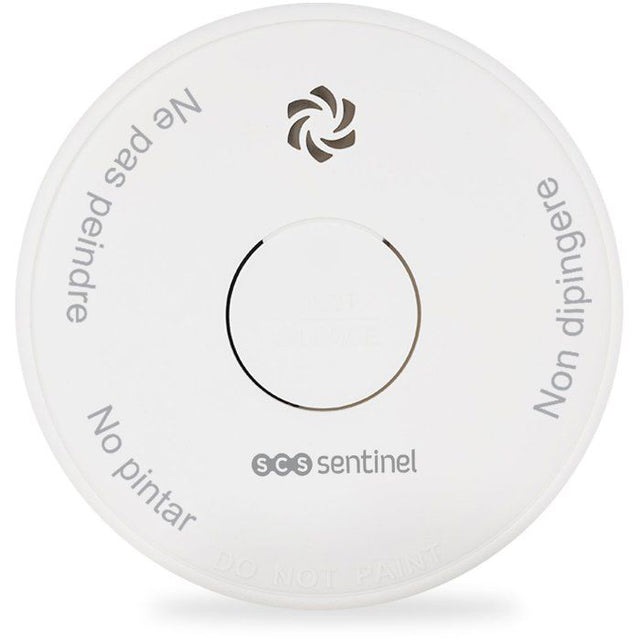 Détecteur de fumée - SCS SENTINEL - SmokeAlarm 3Y - Installation au plafond - Autonomie 10 ans - 3 ans CE
