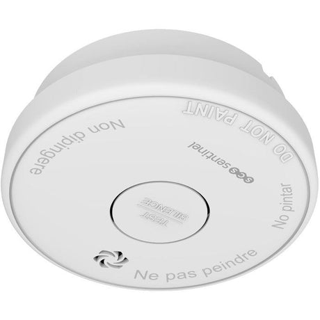 Détecteur de fumée - SCS SENTINEL - SmokeAlarm 3Y - Installation au plafond - Autonomie 10 ans - 3 ans CE