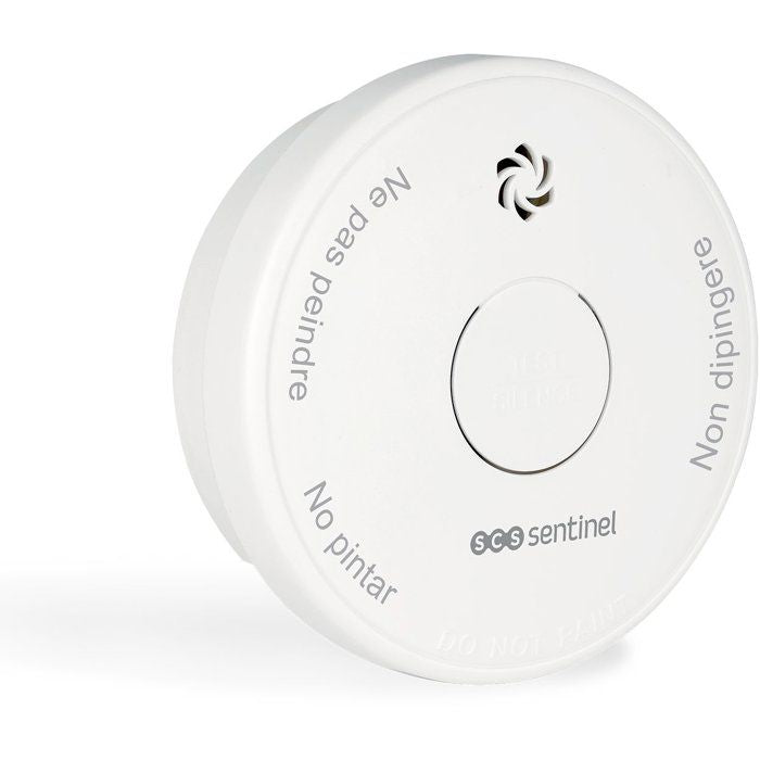 Détecteur de fumée - SCS SENTINEL - SmokeAlarm 3Y - Installation au plafond - Autonomie 10 ans - 3 ans CE