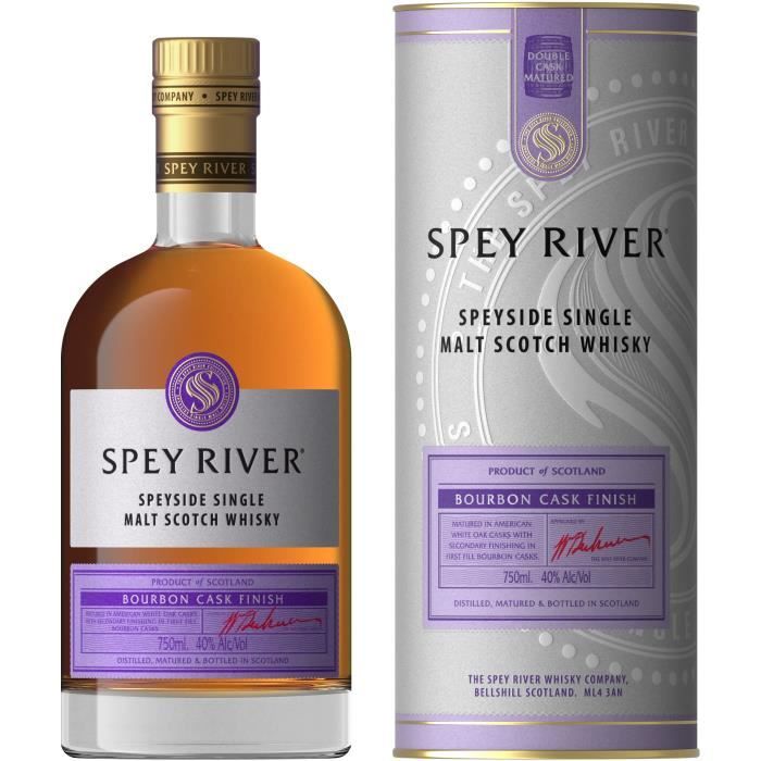 SPEY RIVER Whisky Bourbon Cask finish - 70CL - 40%