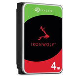 SEAGATE - Disque dur Interne - NAS IronWolf - 4To -  3.5 - 5400 tr/min (ST4000VN006)