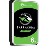 SEAGATE - Disque dur Interne HDD - BarraCuda - 6To - 5 400 tr/min - 3.5