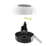 SEB Actifry Friteuse sans huile, 1 kg, RÈgulation de la tempÈrature, P‚le de brassage, FabriquÈ en France, air fryer FZ720000