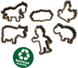 Kit de pâte a modeler géant écologique (7x90 g avec outils) - SES CREATIVE - Dough - Fabriqué aux Pays-Bas - Rouleau bois - Age : 2+