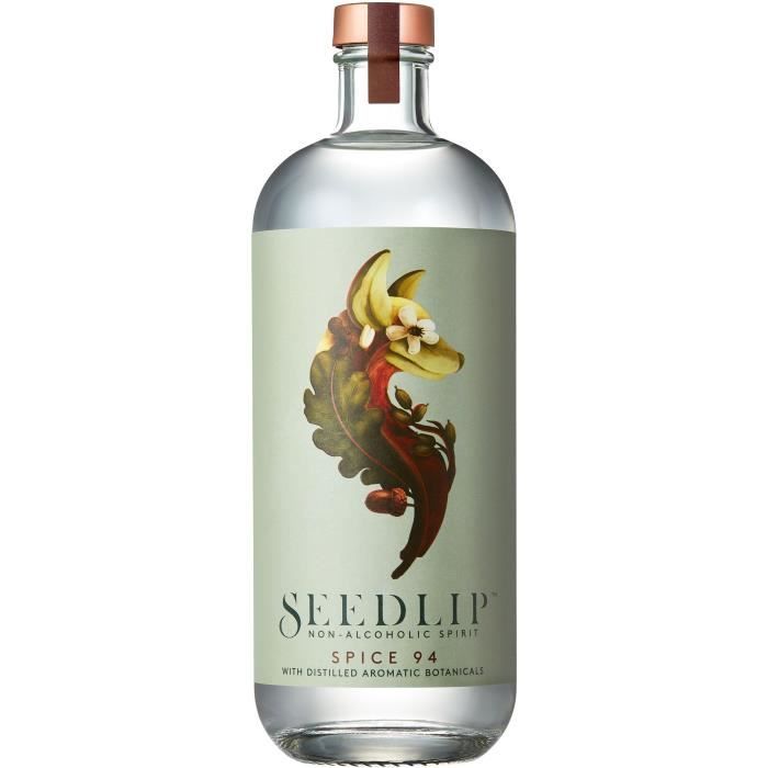 Seedlip Sans Alcool - Apéritif Spice - 00,0 % Vol. - 70 cl