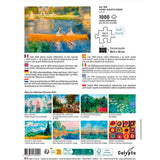 Puzzle - SENTOSPHERE - Calypto - 1000 pieces - La Yole - Pierre-Auguste Renoir - Toucher Soyeux - Des 9 ans