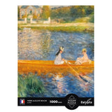 Puzzle - SENTOSPHERE - Calypto - 1000 pieces - La Yole - Pierre-Auguste Renoir - Toucher Soyeux - Des 9 ans