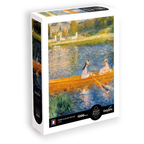 Puzzle - SENTOSPHERE - Calypto - 1000 pieces - La Yole - Pierre-Auguste Renoir - Toucher Soyeux - Des 9 ans