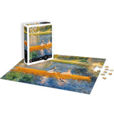 Puzzle - SENTOSPHERE - Calypto - 1000 pieces - La Yole - Pierre-Auguste Renoir - Toucher Soyeux - Des 9 ans