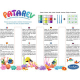 Pate a modeler autodurcissante - SENTOSPHERE - Patarev - Fonds Marins - Différentes Couleurs - 9 couleurs - Des 7 ans