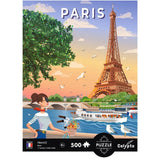 Puzzle - SENTOSPHERE - Calypto - 500 pieces - Paris - Toucher soyeux - Des 8 ans