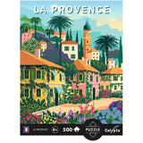 Puzzle - SENTOSPHERE - Calypto - 500 pieces - La Provence - Toucher soyeux - Des 8 ans