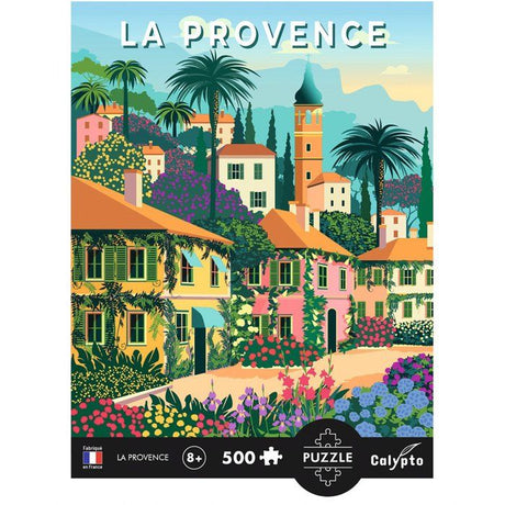 Puzzle - SENTOSPHERE - Calypto - 500 pieces - La Provence - Toucher soyeux - Des 8 ans