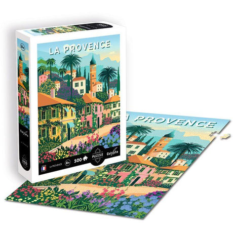 Puzzle - SENTOSPHERE - Calypto - 500 pieces - La Provence - Toucher soyeux - Des 8 ans