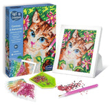 Création a base de mini strass - SENTOSPHERE - Art & Créations - Canevas a Diamanter - Chatons - Des 8 ans