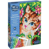Création a base de mini strass - SENTOSPHERE - Art & Créations - Canevas a Diamanter - Chatons - Des 8 ans