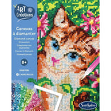Création a base de mini strass - SENTOSPHERE - Art & Créations - Canevas a Diamanter - Chatons - Des 8 ans