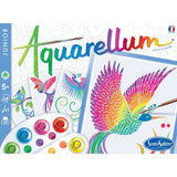 Peinture aquerelle - SENTOSPHERE - Aquarellum Junior - Oiseaux du Paradis - 5 couleurs - Sertissage sur papier Vélin - Des 6 ans