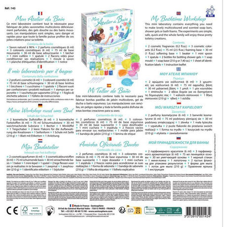 Mon atelier du Bain - SENTOSPHERE - Activités Ludiques et Educatives - Savons et bains moussants - Des 8 ans