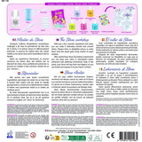 Kit loisir Créatif - SENTOSPHERE - L'atelier du Slime - Gomme D'origine Natuelle - Colorants Cosmétiques - Des 8 ans