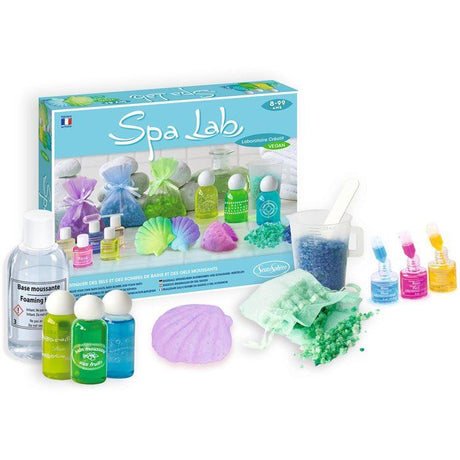 Création de cosmétique - SENTOSPHERE - Spa Lab - Pour une ambiance relaxante - Ingrédients végan - Mini laboratoire - Des 8 ans