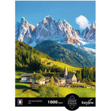Puzzle - SENTOSPHERE - Calypto - 1000 pieces - Les Dolomites - Italie - Toucher soyeux - Des 9 ans