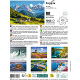 Puzzle - SENTOSPHERE - Calypto - 1000 pieces - Les Dolomites - Italie - Toucher soyeux - Des 9 ans