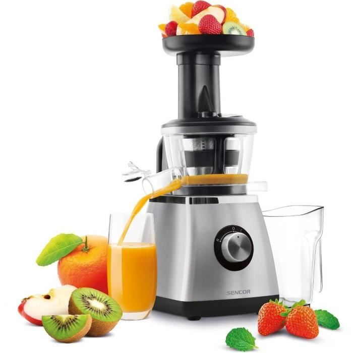 SENCOR SSJ 4041BK Extracteur de jus vertical - Inox