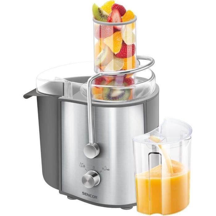 Centrifugeuse - Sencor - SJE1055SS - 800W - 1.6L - Gris