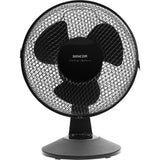 Ventilateur de bureau - Sencor - SFE 2311BK - 2 vitesses - Oscillation 90° - Silencieux 51 dB