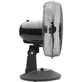 Ventilateur de bureau - Sencor - SFE 2311BK - 2 vitesses - Oscillation 90° - Silencieux 51 dB