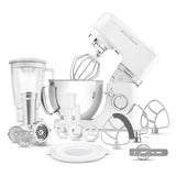 Robot pâtissier Sencor Kitchen Champion STM 6350WH - 1000 Watt - Blanc - 8 présélections - Bol 4.5L