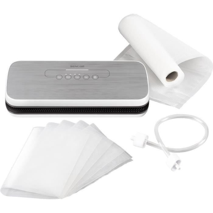 Soudeuse sous vide - Sencor - 0910WH SVS 3010GY - 110 W - Plastique - Blanc et Gris