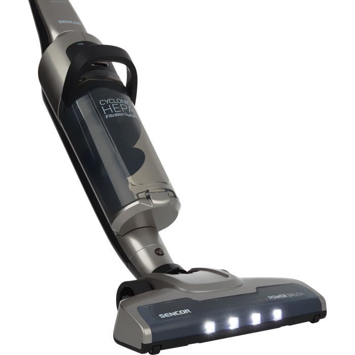 Aspirateur balai sans fil 2-en-1 - SENCOR - SVC 8936TI - 150 W - 78 dB - Noir