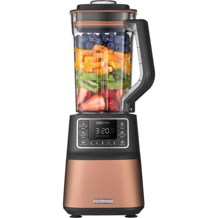 Mixeur sous vide automatique - SENCOR - 7877CH SBU 7876GD - 1500 W - 8 lames en titane - 7 programmes