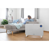 Convecteur électrique - SENCOR - SCF 3200WH - 1500 W - 2 niveaux de chauffage - Blanc