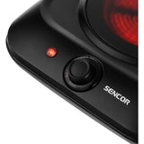 Plaque de cuisson infrarouge - SENCOR - SCP 1763BK - 1200 W - 1 foyer - Noir