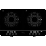 Plaque de cuisson a induction et radiante - SENCOR - SCP 4001BK - 3400 W - 2 foyers - Noir