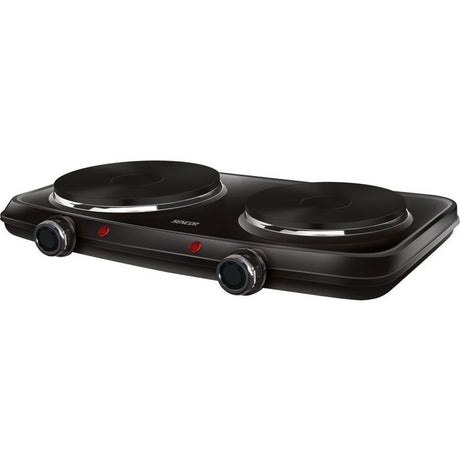 Plaque de cuisson électrique - SENCOR - SCP 2254BK-EUE4 - 2500 W - 2 foyers - Noir
