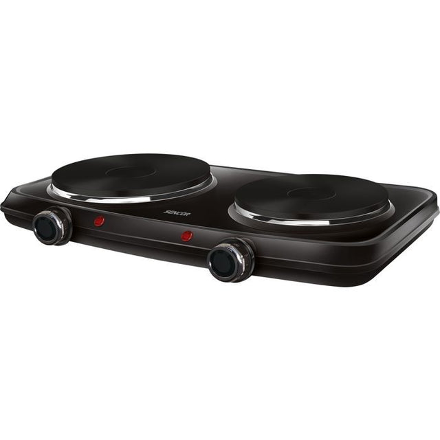 Plaque de cuisson électrique - SENCOR - SCP 2254BK-EUE4 - 2500 W - 2 foyers - Noir