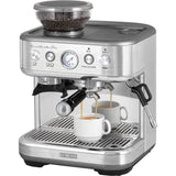 Machine a expresso - SENCOR - SES 6010SS - 15 bars - Broyeur a café - 250 g de grains - Inox