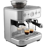 Machine a expresso - SENCOR - SES 6010SS - 15 bars - Broyeur a café - 250 g de grains - Inox