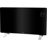 Radiateur intelligent Wi-Fi en verre - SENCOR - SCF 4741BK - 2400 W - 2 niveaux - Thermostat - Noir