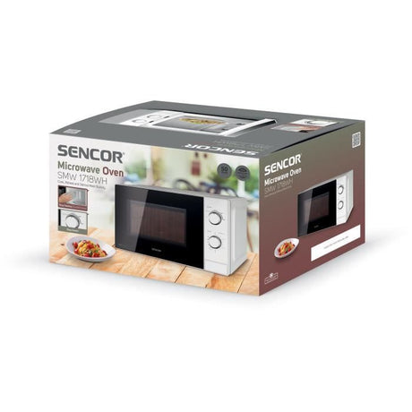 Micro-ondes - SENCOR - SMW 1718WH - 20 L - 700 W - Blanc