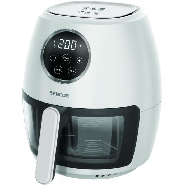 Airfryer - SENCOR - SFR 5340WH - 1300 W - 3,5 L - Blanc